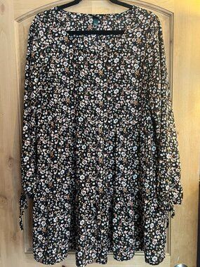 Floral Wild Fable Dress Size Large